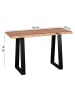 KADIMA DESIGN Konsolentisch GAYA Massivholz , Schreibtisch 120 cm breit im