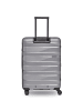 Bergpfeil Travel 4-Rollen Kofferset 3-tlg. mit Dehnfalte in arctic silver metallic