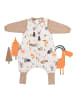 Schlummersack Schlafsack mit Füßen und umklappbaren Bündchen, 3.5 TOG in Orange