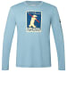super.natural Merino Longsleeve M SKIATORE LS in Blau