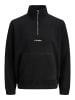 Jack & Jones Fleece Sweatshirt in Black