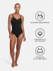 CFAB Figurformender Body mit Slip in Burgund