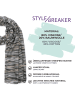 styleBREAKER Schal in Braun-Beige