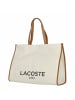 Lacoste Heritage Canvas - Shopper L 17" 40 cm in natural tan