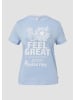 QS T-Shirt in 50D0_hellblau