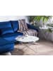 Beliani Couchtisch MERIDIAN in Weiß/Silber - (W) 80 x (H) 40 x (L) 80 cm