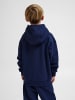 Hummel Kapuzenpullover Hmljr Loose Kinder in DRESS BLUES