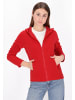 myMo Damen Fleecejacke in Rot