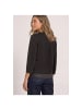 Street One Langarmshirt in Black Coffee