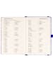 NOTIQUE Planbook Notizbuch 2027 mit Gummiband in Meereswelt - 13 x 21 cm