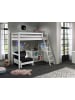 58 aufm Kessel HOCHBETT Karolina 209x190x165 aus Massivholz+MDF in Weiß