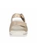 Solidus Riemchen Sandalen für Damen in gold