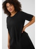 KAFFE curve Kleid KCbella A-shape in Black Deep