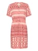 Cream Kleid CRTiah Feminine in Ethnic Geometric Pale