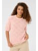 SAINT TROPEZ Strickpullover PavaaniSZ Lockere Passform in Chalk Pink