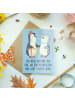Mr. & Mrs. Panda Grußkarte Großelternliebe mit Spruch in Blau Pastell