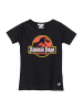 Jurassic World T-Shirt Jurassic Park Retro in Schwarz