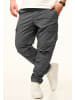DAILY COTTON Cargohose - als Stoffhose mit Stretch im Tapered Fit in Dunkelgrau