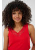 Kaffe Ärmellose Bluse KAjenna Regular fit in High Risk Red