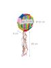 relaxdays Pinata "Happy Birthday" in Bunt - Ø32 x (T)9 cm