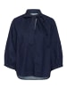 PART TWO Langarm - Hemd SassiPW Straight fit in Rinse Blue Denim