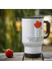 Mr. & Mrs. Panda Coffee Mug Blume Mohnblume mit Spruch in Weiß