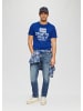 s.Oliver T-Shirt in 56D1_ozeanblau
