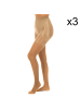Jolie Folie 3er-Set: Strumpfhose in Brown