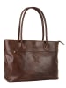 piké Shopper echt Leder in braun