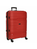 Check.In Memphis - 4-Rollen-Trolley 76 cm (blau) in rot