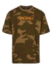 FUBU T-Shirts in olive/orange