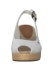 Tommy Hilfiger Keilsandaletten in Ivory