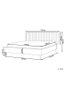 Beliani Doppelbett BRIN in Beige/Schwarz - (W) 174 x (H) 102 x (L) 215 cm
