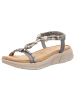 Artiker Keilsandalette in grau