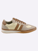 Heine Sneaker in creme-cognac