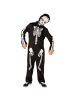 tectake Skelettfigur, auch Knochenwesen, in schwarz, Gr. 152 (12-14 Jahre)