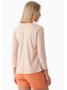 Organication Langarmshirt "WOR17220" in Zartbeige