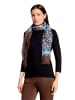 Betty Barclay Basic-Schal mit Animalprint in Blau/Braun