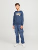 JACK & JONES Junior Kapuzen-Sweatshirt in ensign blue