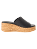 Tamaris Pantolette in BLACK LEATHER
