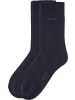 camano Unisex-Socken 2 Paar mit Softbund ca-soft in dunkelblau