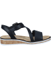 rieker Komfort-Sandalen, Klassische Sandaletten in schwarz