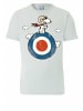 Logoshirt T-Shirt Peanuts - Snoopy Pilot in hellblau