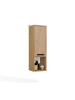 kommodly Wandhängeschrank Ida in Eiche - (B)25.5cm x (T)24cm x (H)82cm