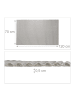relaxdays Weichschaummatte in Grau - (L)70 x (B)120 cm