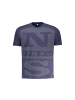 North Sails Blau Baumwolle Herren T-Shirt