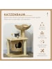 Pawhut Kratzbaum Beige 45L x 40B x 74H cm