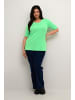 KAFFE curve T-Shirt kurzarm KCcarina Tight fit in Spring Bouquet