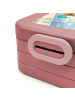Mr. & Mrs. Panda Bento Box Otter Schwimmbad Pommes Design ohne S... in Rot Pastell
