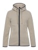 Polarino Fleecejacke in beige